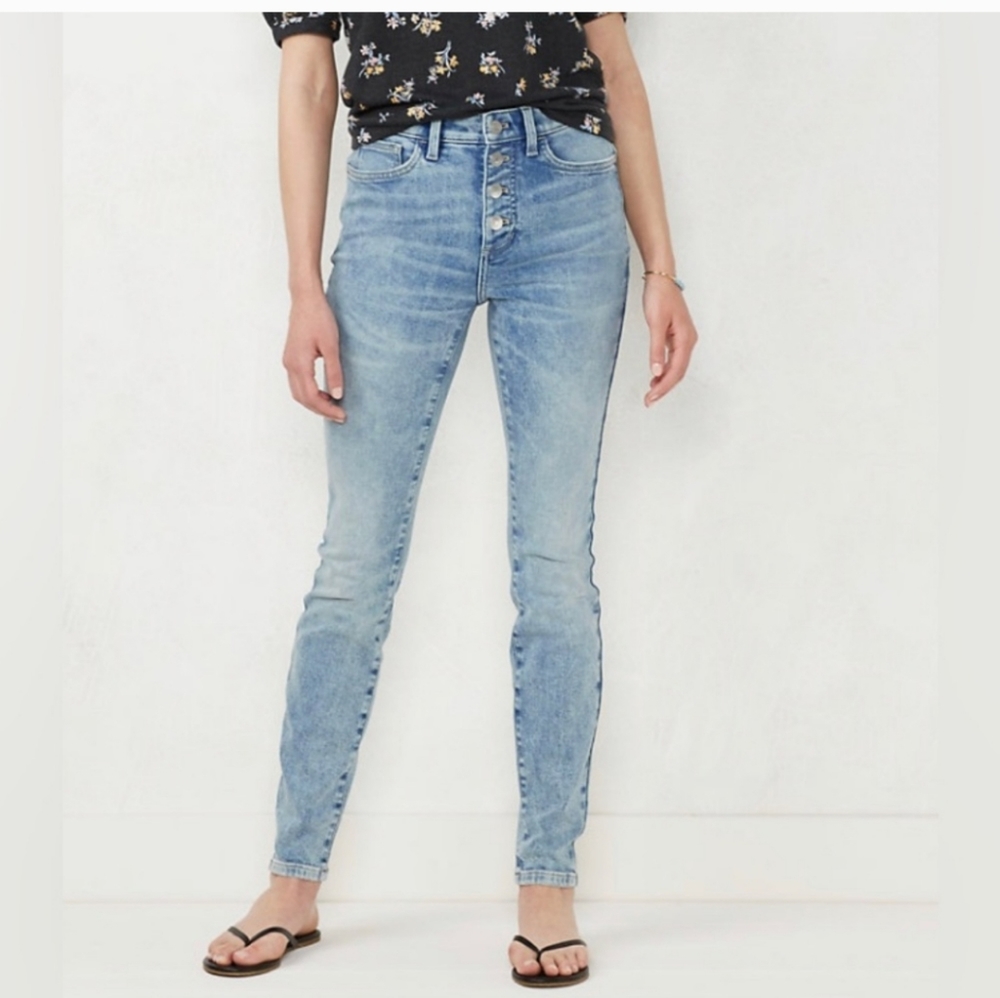 Women's LC Lauren Conrad Feel Good High-Waist Skinny Jeans by LC Lauren Conrad